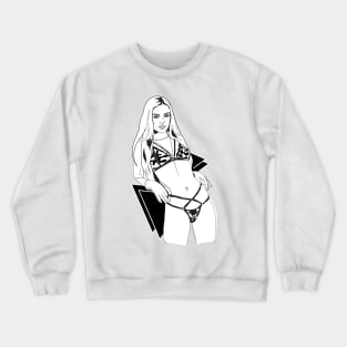 Alex Grey Blonde Hottie Crewneck Sweatshirt